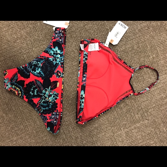 🆕Roxy Salty Floral Print Bikini - Picture 4 of 5